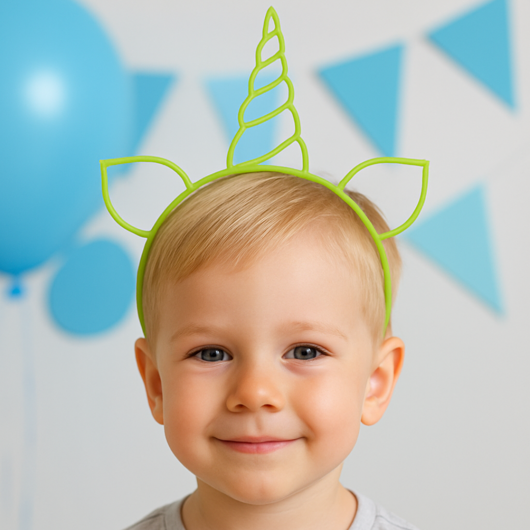 Tiara Unicórnio Infantil em Plástico 180 Unidades Festa/Brindes - Imagem 5