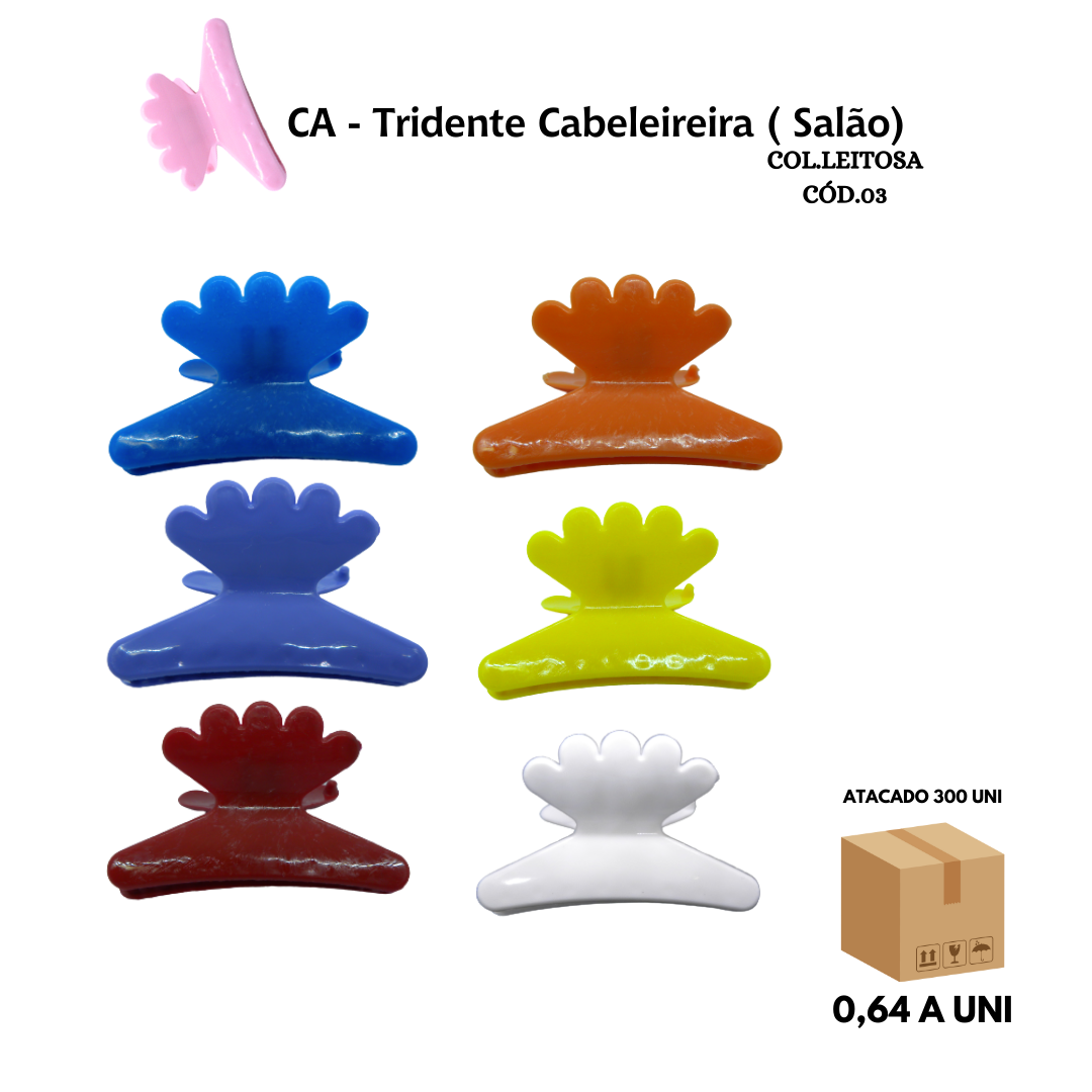 Piranha de Cabelo Profissional para Cabeleireira – Caixa com 25 Dúzias (300 Unidades) - Imagem 4