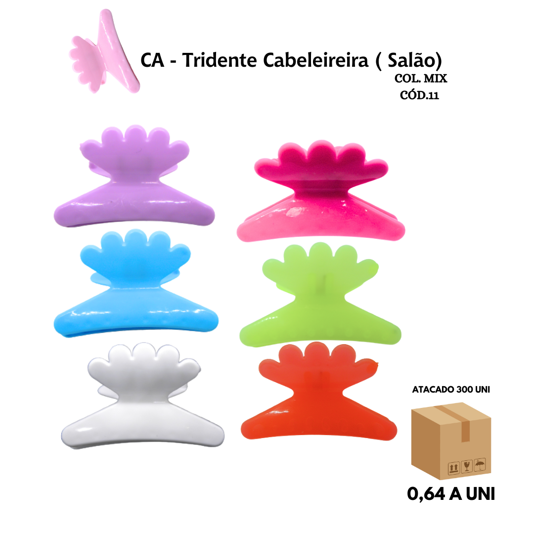 Piranha de Cabelo Profissional para Cabeleireira – Caixa com 25 Dúzias (300 Unidades) - Imagem 6